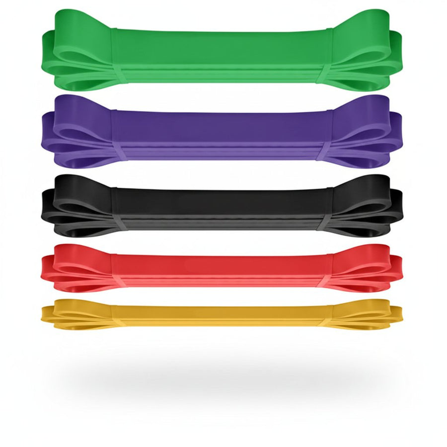 Set de 5 bandas elásticas de potencia