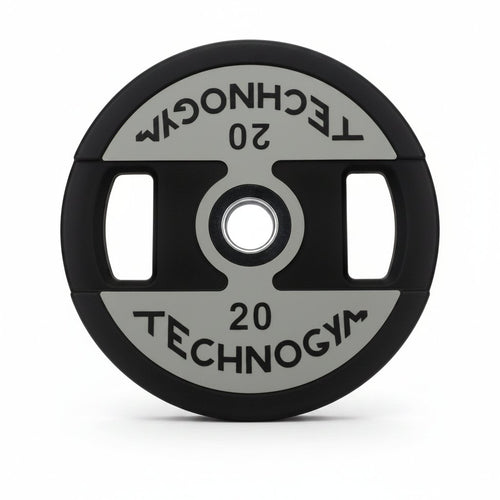 Discos olímpicos de poliuretano (TPU) 50 mm · de 1,25 a 20 kg