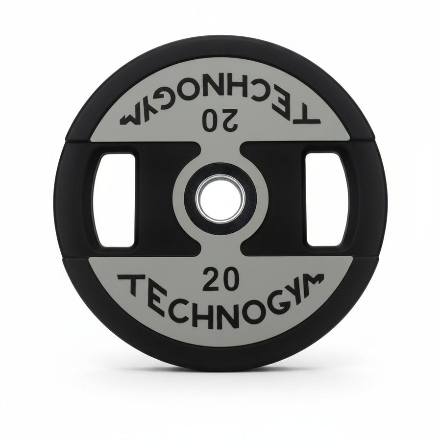 Discos olímpicos de poliuretano (TPU) 50 mm · de 1,25 a 20 kg
