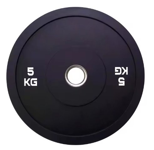 Discos bumper olímpicos de goma 50 mm · de 5 a 25 kg