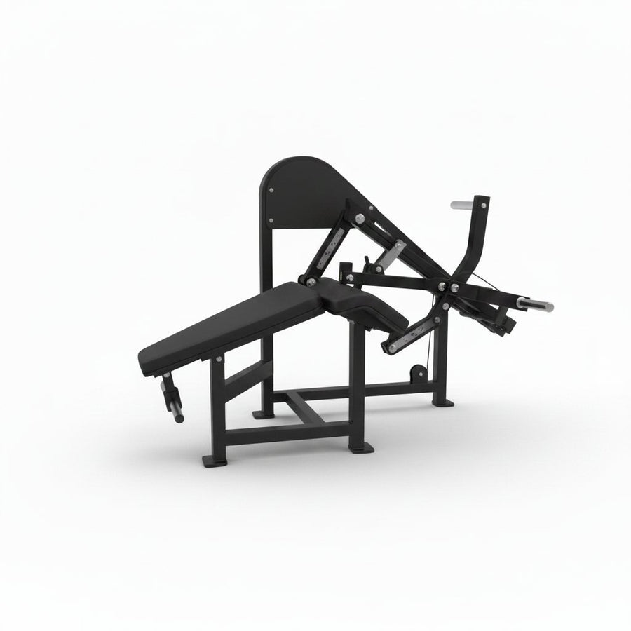 Máquina de curl femoral tumbado (183 × 118 cm)