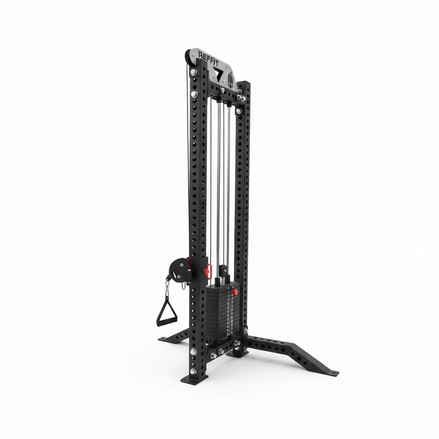 Polea simple ajustable de 1 columna (entrenador funcional)
