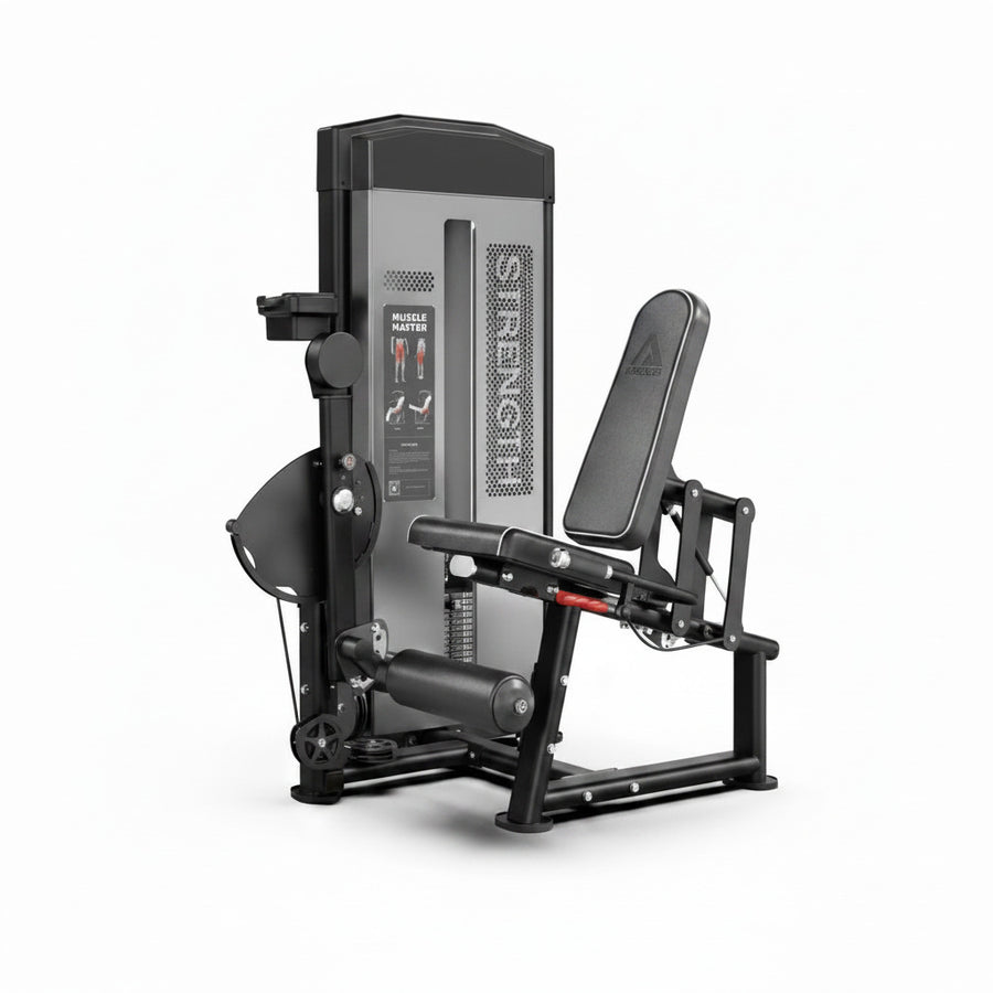 Máquina de extensión de cuádriceps de placas (100 kg)