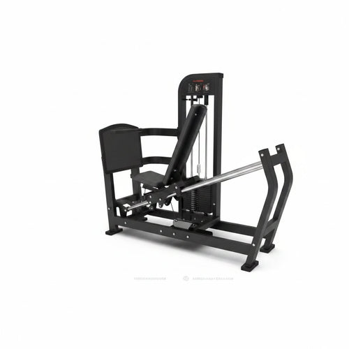 Prensa de piernas horizontal sentado de placas (100 kg)