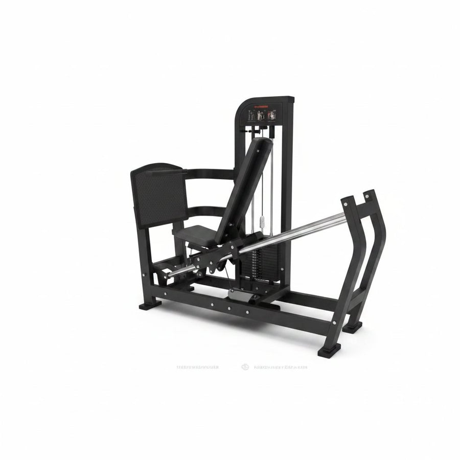 Prensa de piernas horizontal sentado de placas (100 kg)