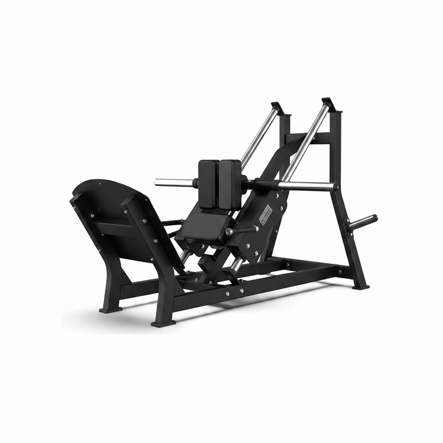 Hack squat lineal de carga de discos (prensa hack)
