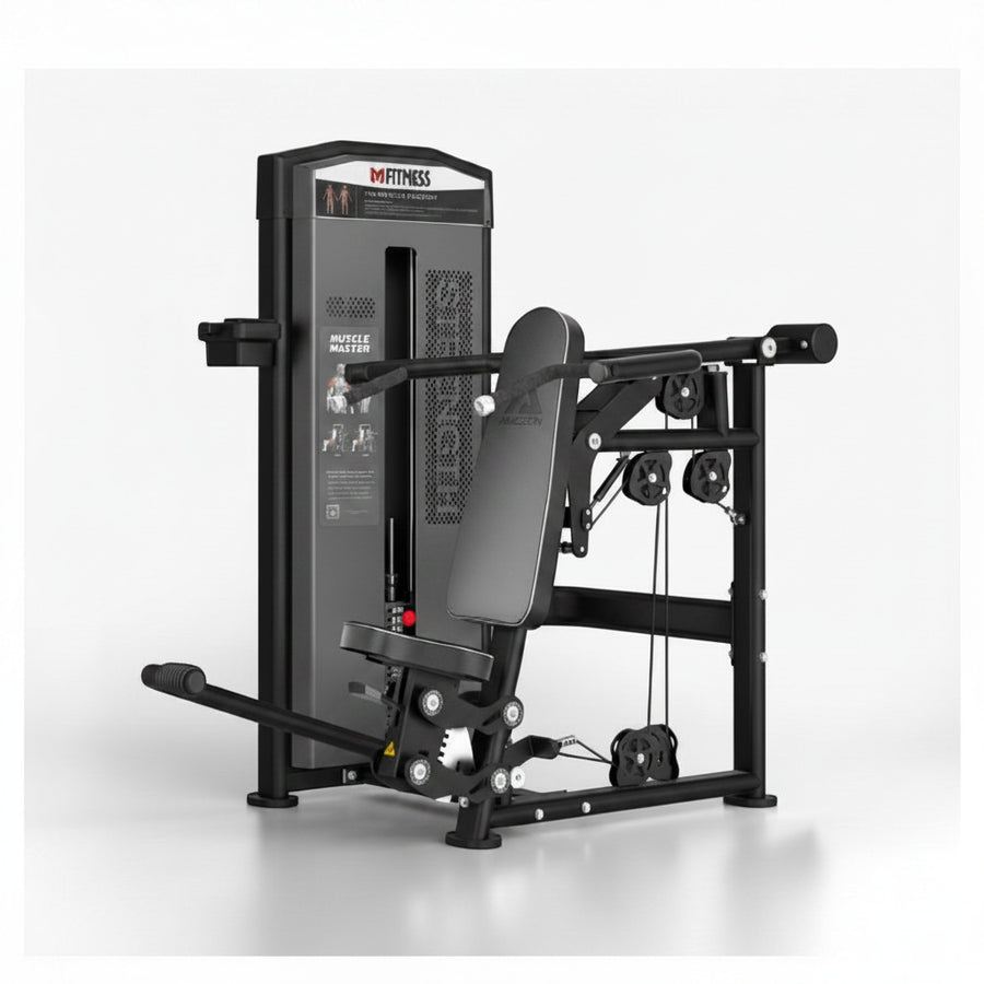 Máquina de press de hombro de placas (105 × 189 cm)