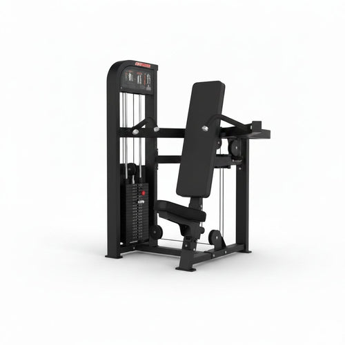 Máquina de press de hombro de placas (135 × 135 cm)
