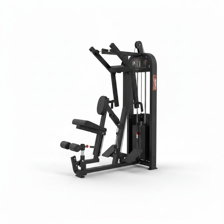 Máquina de remo sentado de placas (100 kg)