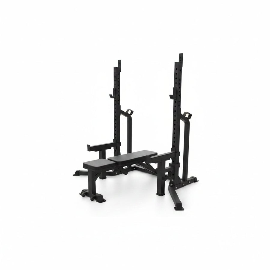 Rack de sentadilla con banco de press (ref. RAC-002)