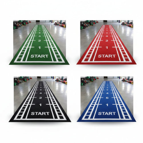 Césped artificial para gimnasio · rollo de 10 × 1 m