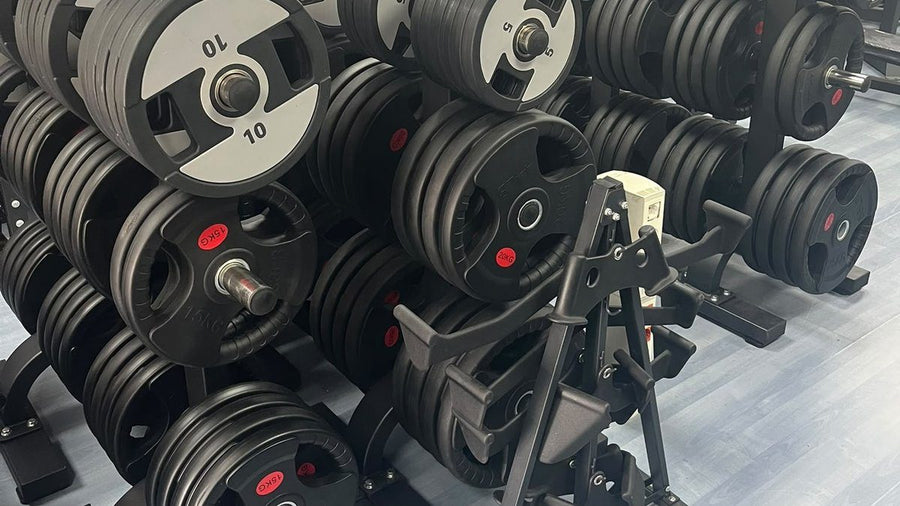 Discos olímpicos en stock